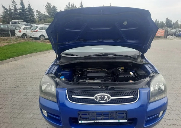 Kia Sportage cena 19900 przebieg: 221000, rok produkcji 2008 z Bartoszyce małe 191